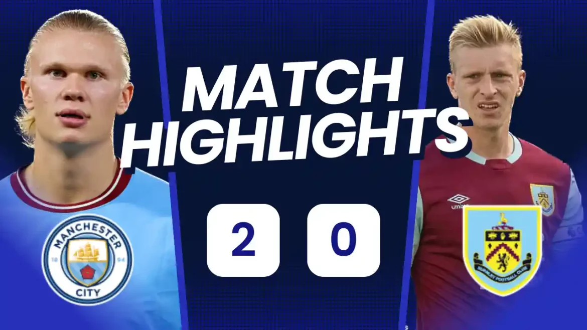 Burnley vs Manchester City